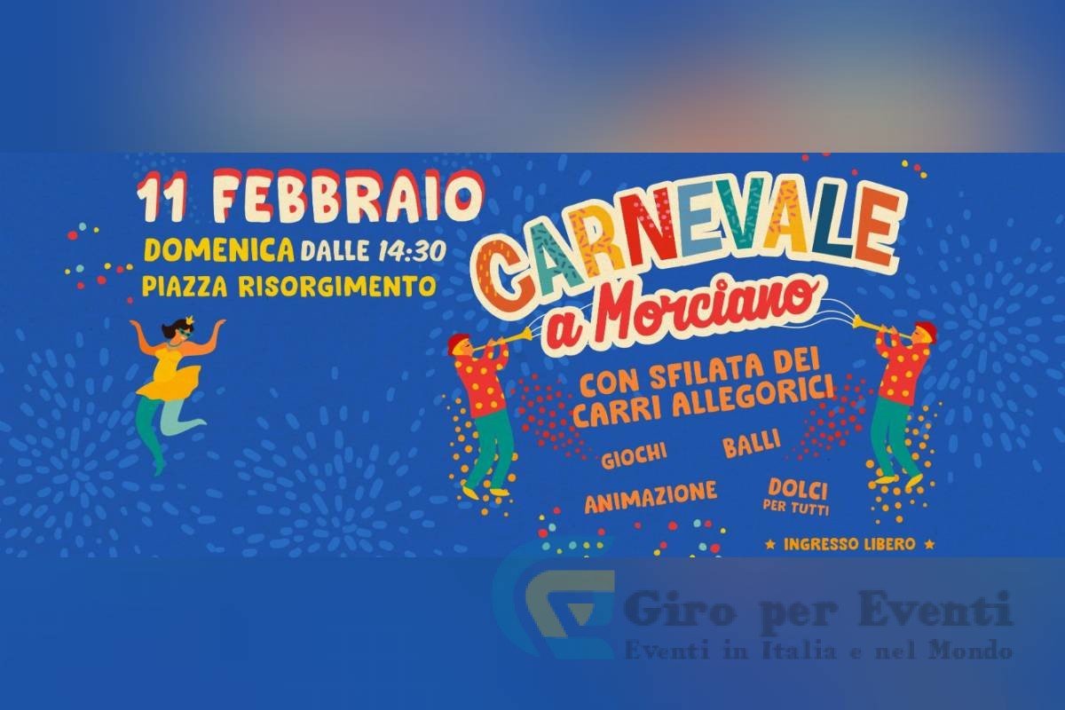 Carnevale a Morciano