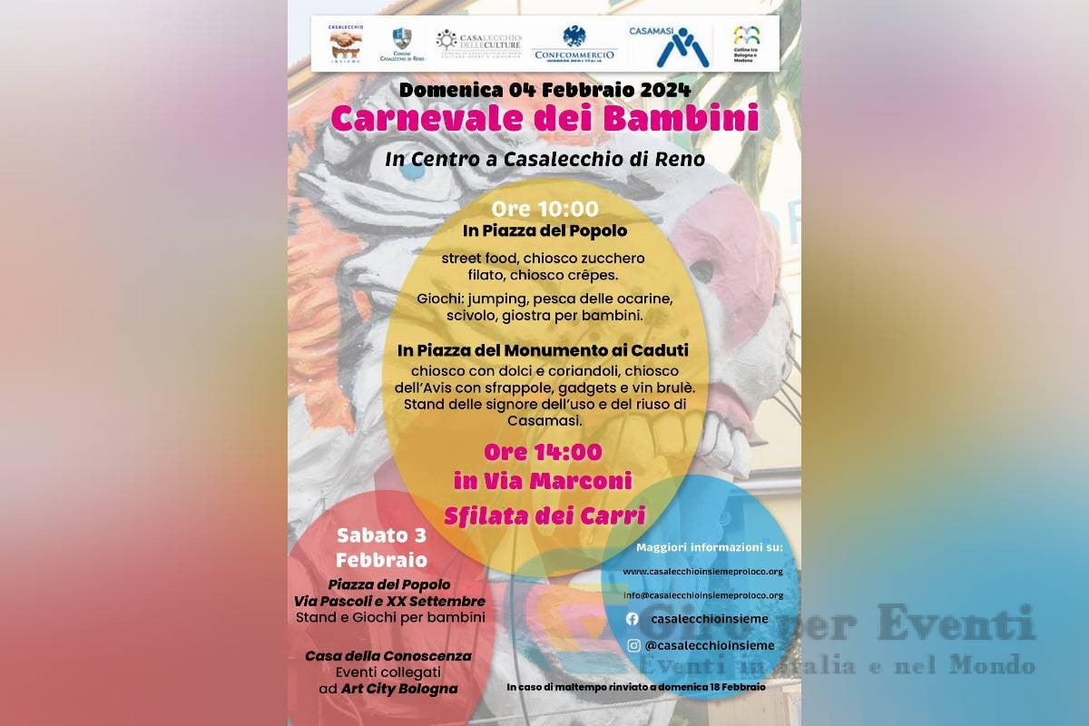 Carnevale dei Bambini a Casalecchio di Reno