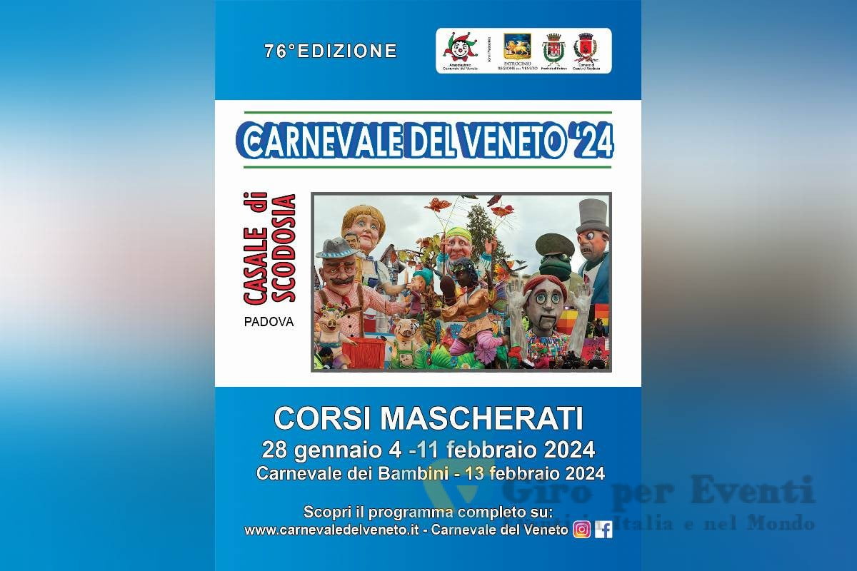 Carnevale del Veneto a Casale di Scodosia