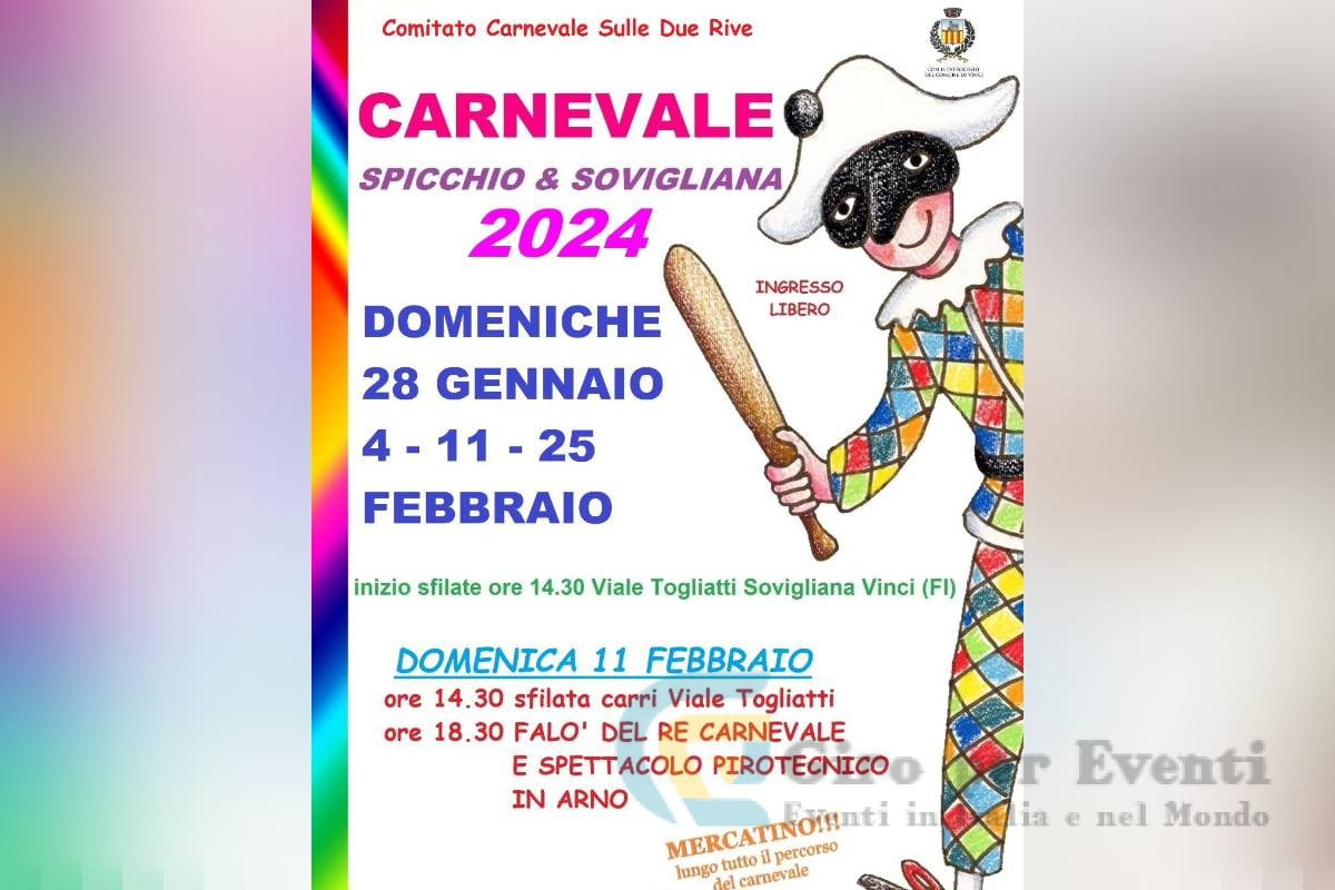 Carnevale di Spicchio e Sovigliana a Vinci