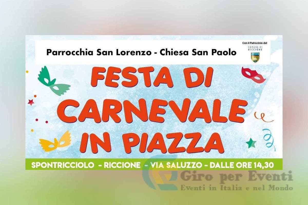 Carnevale Spontricciolo Riccione