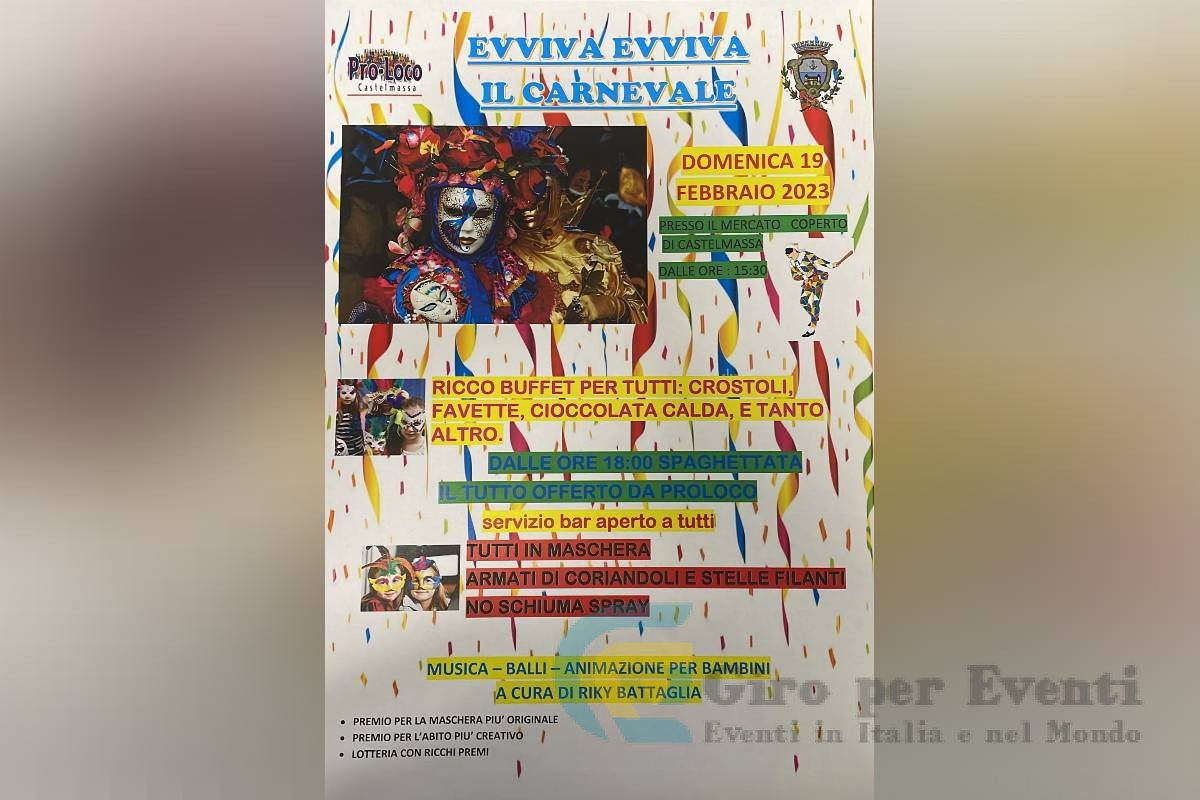 Evviva Evviva il Carnevale a Castelmassa