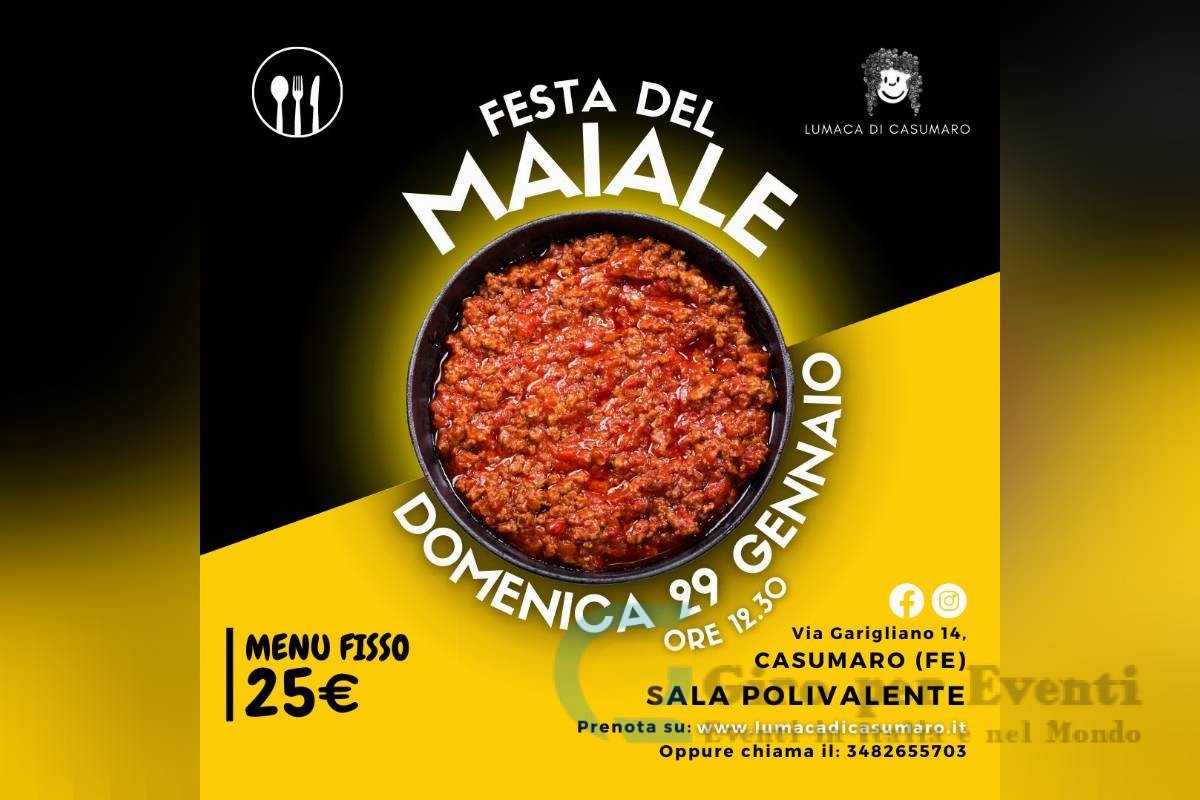 Festa del Maiale a Casumaro