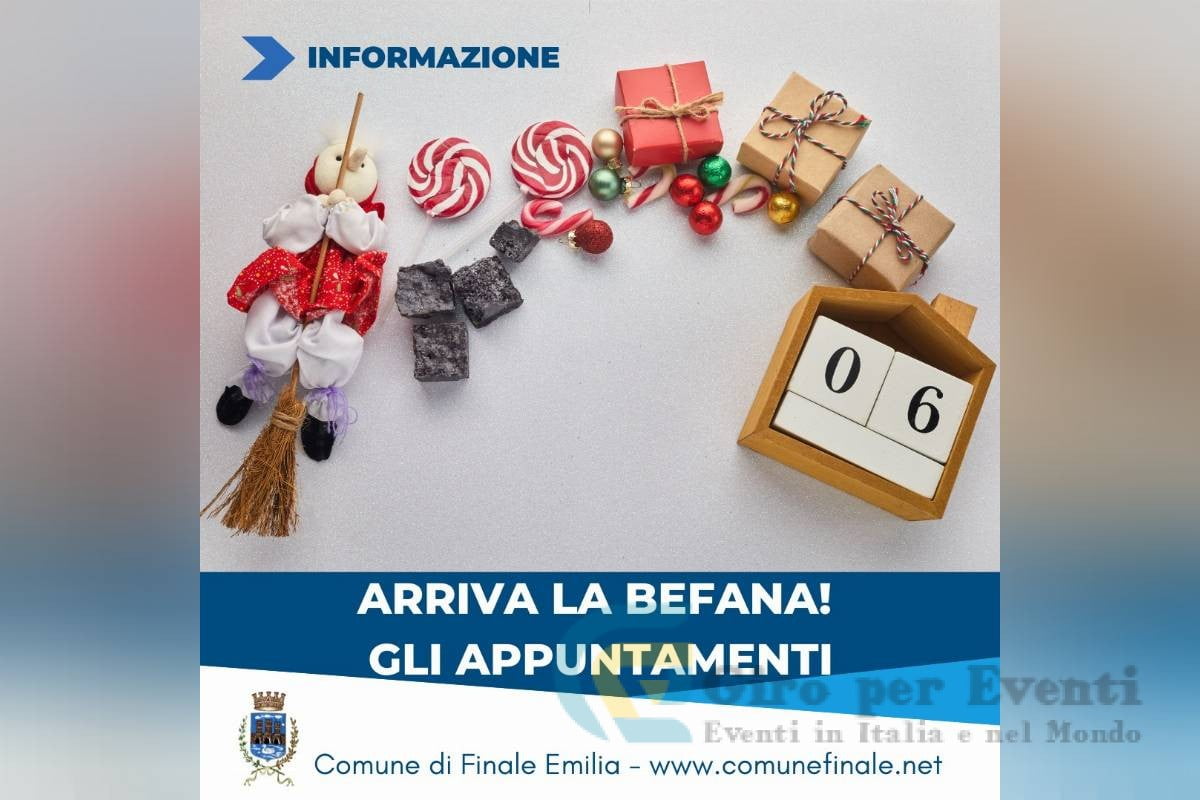 Festa della Befana a Finale Emilia