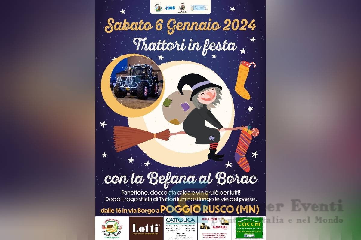 Festa della Befana a Poggio Rusco