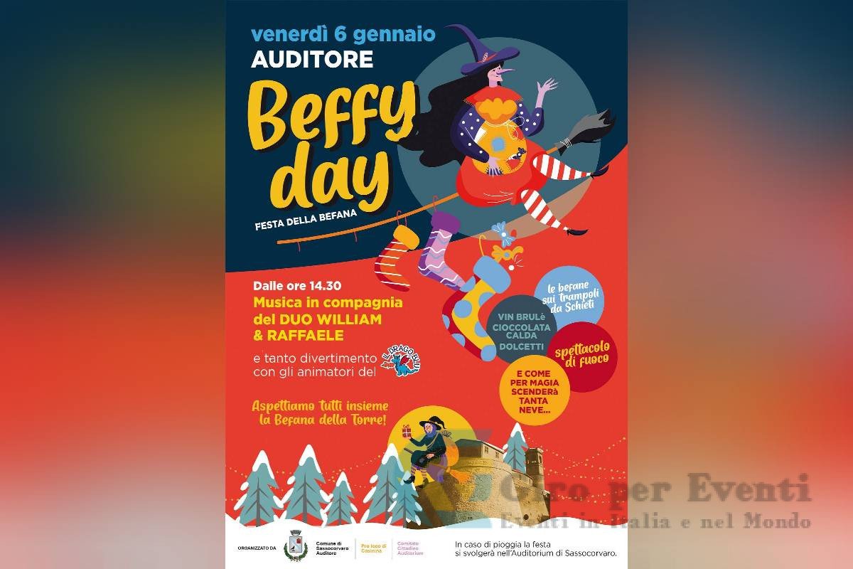 Festa della Befana ad Auditore