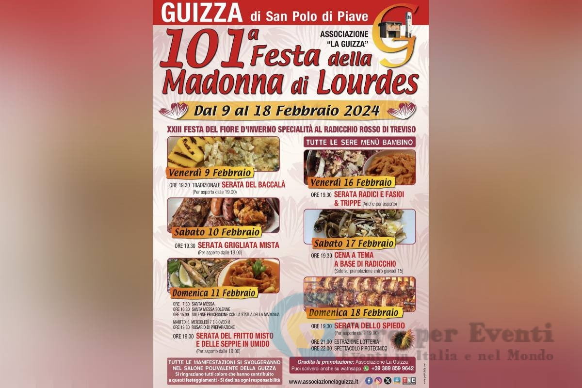 Festa della Madonna di Lourdes a San Polo di Piave