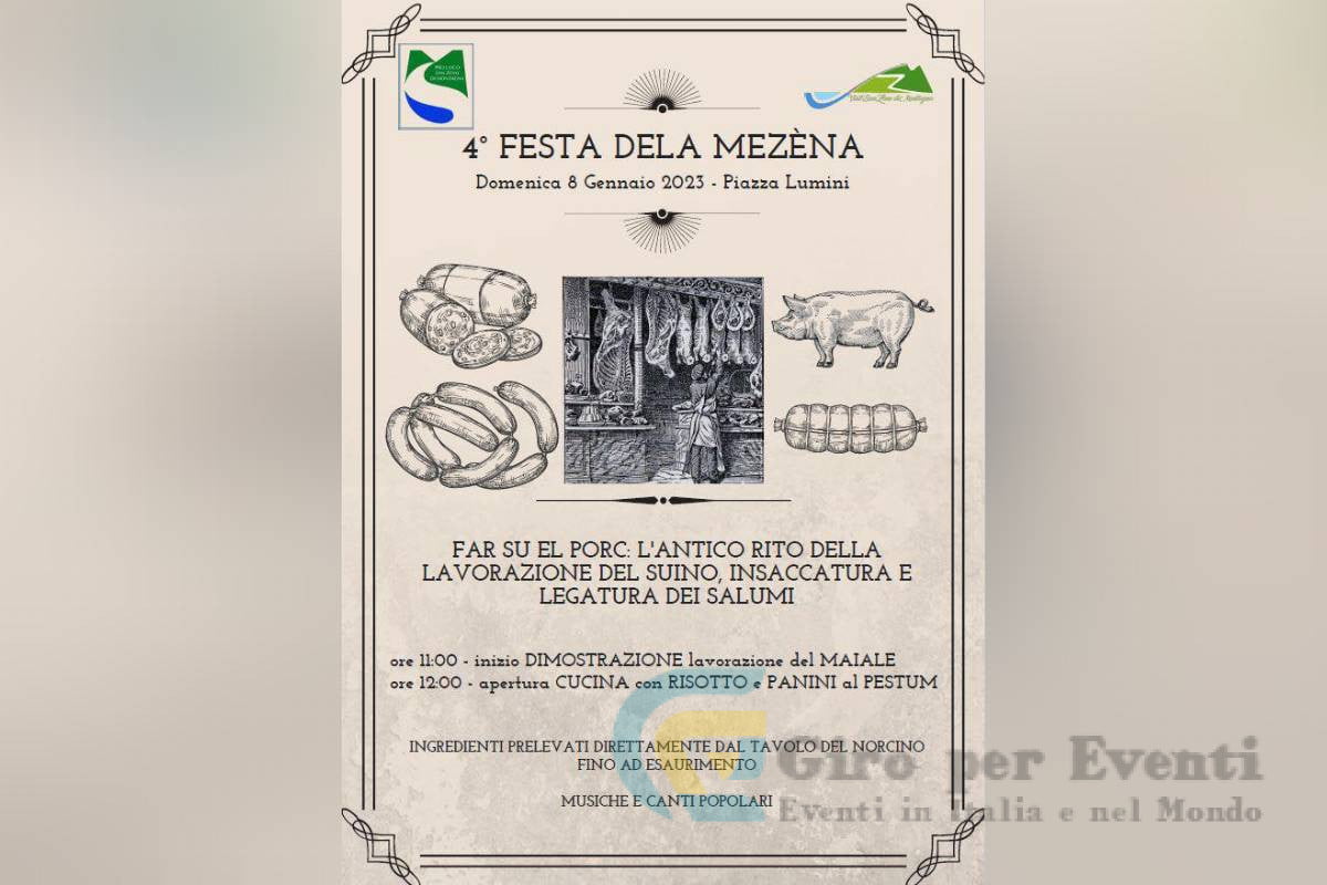 Festa della Mezèna a San Zeno di Montagna