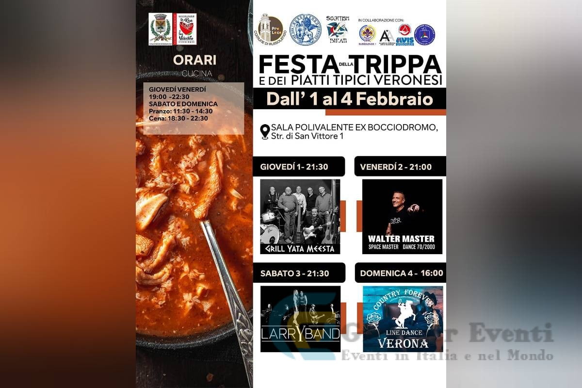 Festa della Trippa e dei Piatti Tipici Veronesi Bussolengo