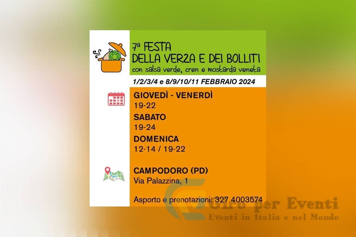 Festa della Verza e del Bollito a Campodoro