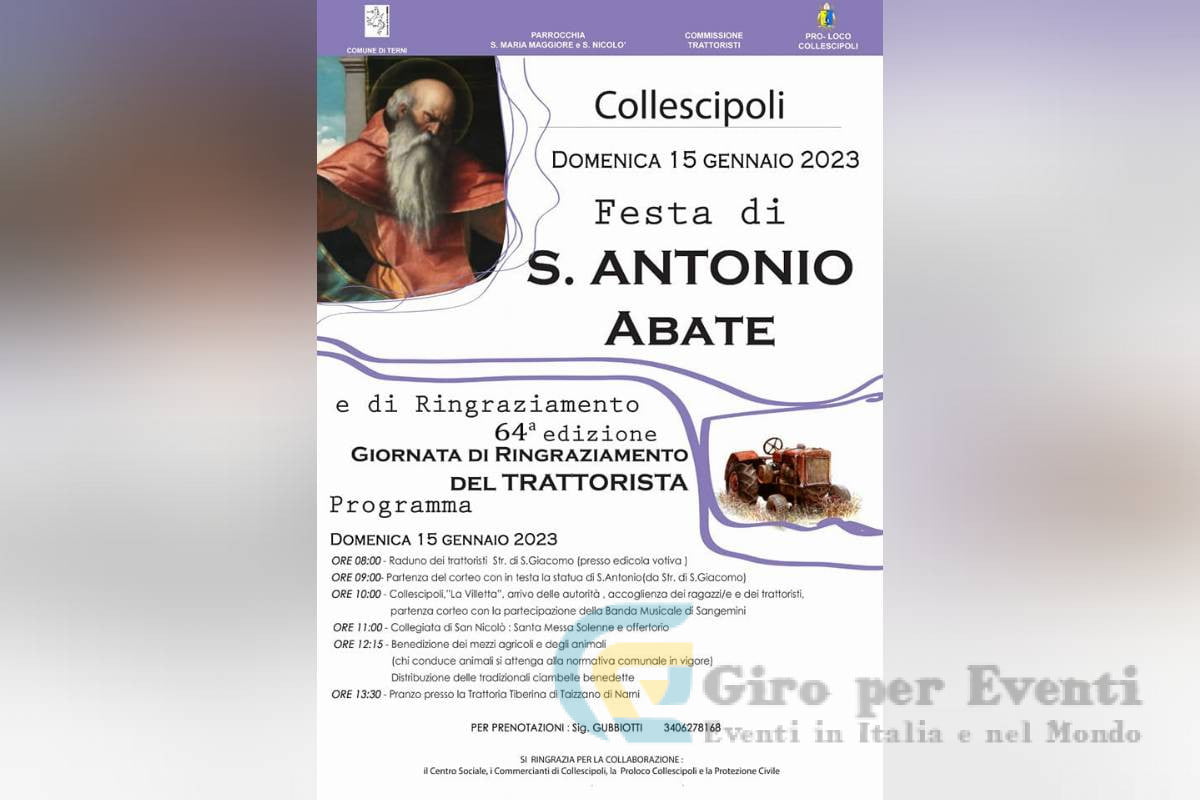 Festa di Sant'Antonio Abate a Collescipoli