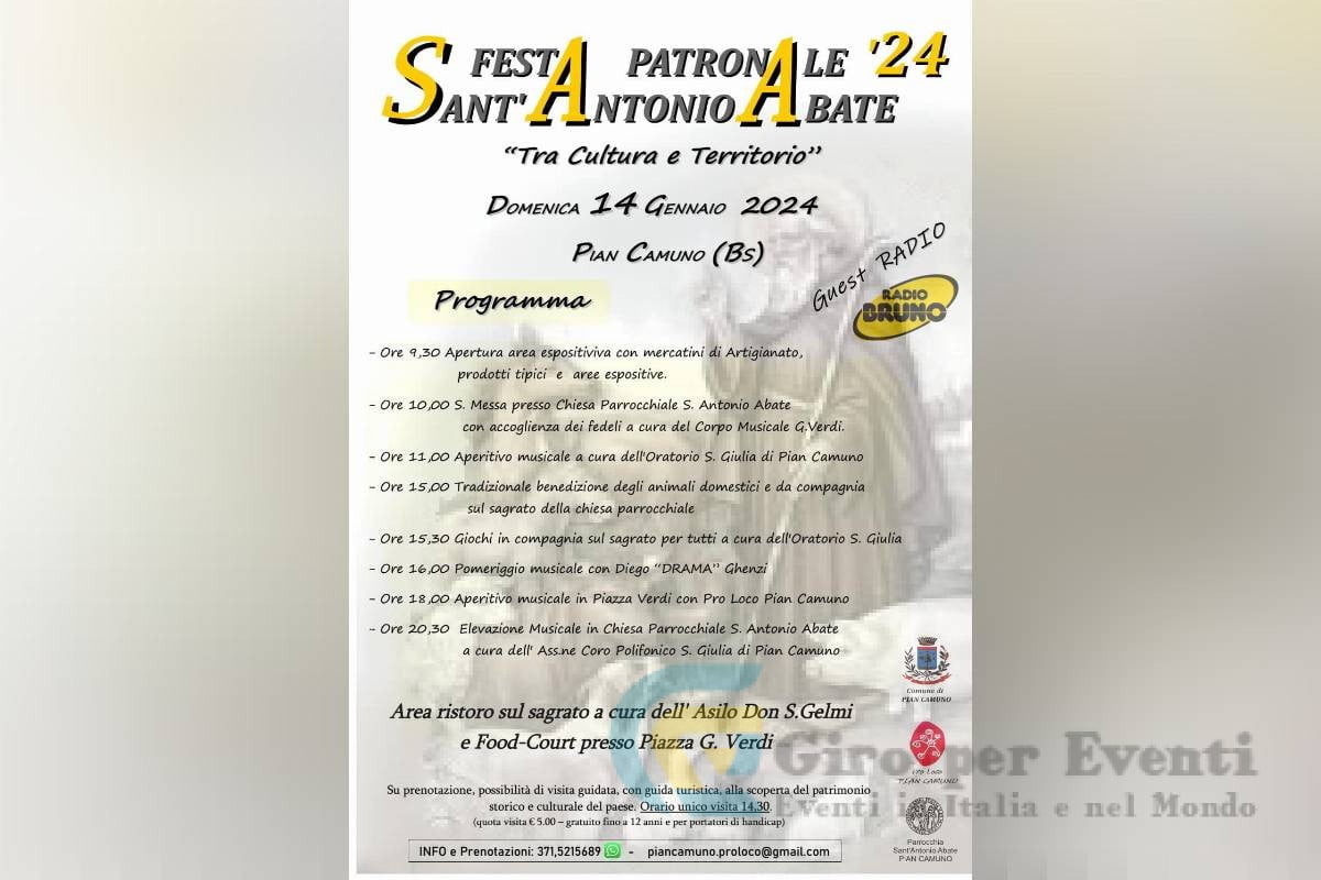 Festa di Sant'Antonio Abate a Pian Camuno