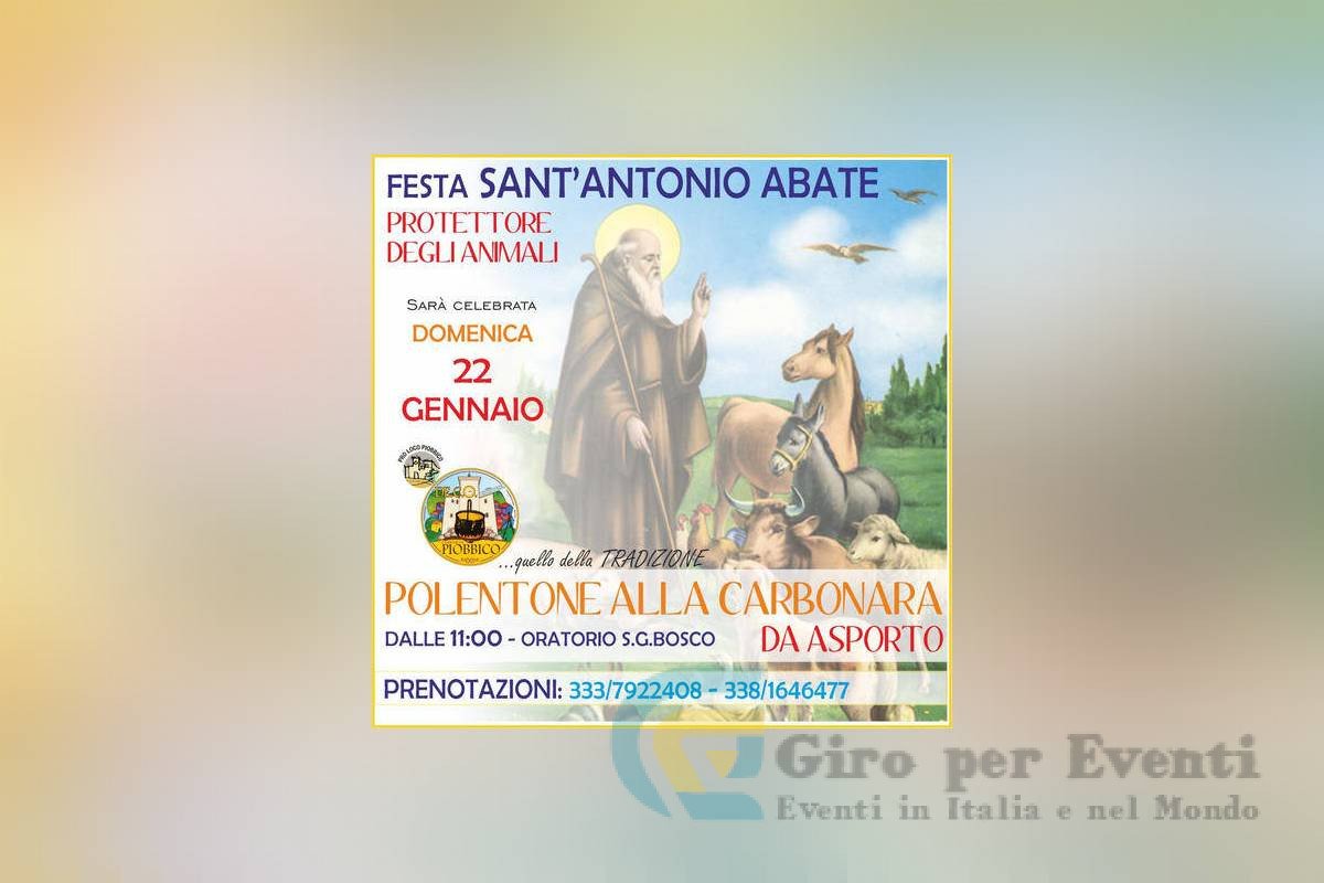 Festa di Sant'Antonio Abate a Piobbico