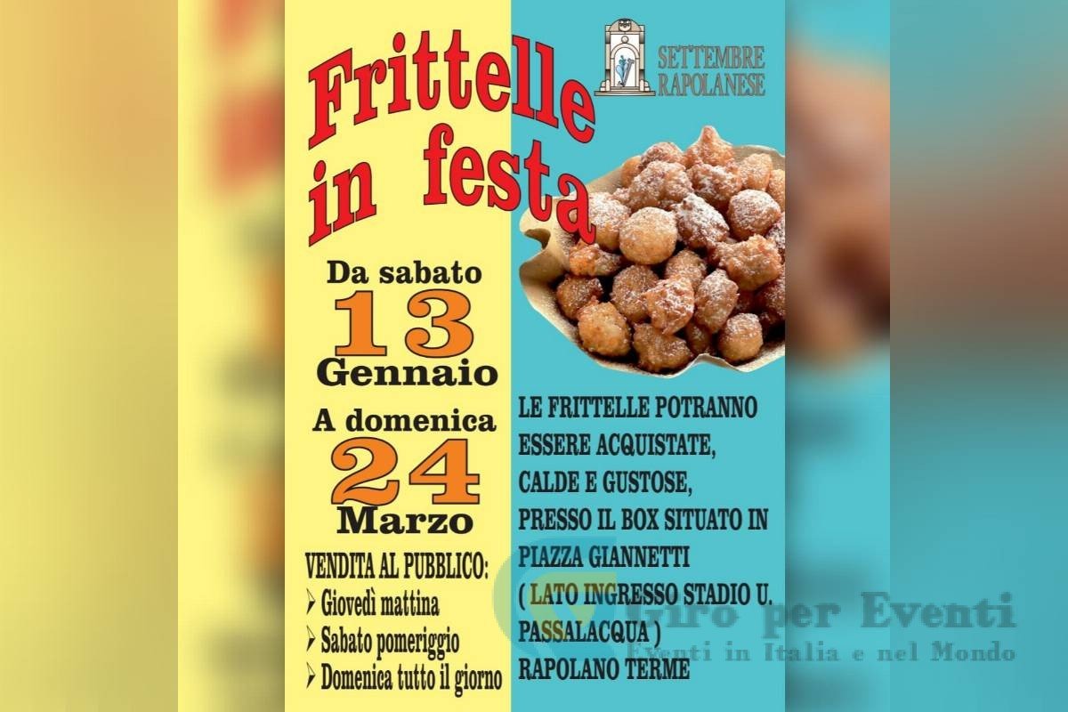 Frittelle in Festa a Rapolano Terme