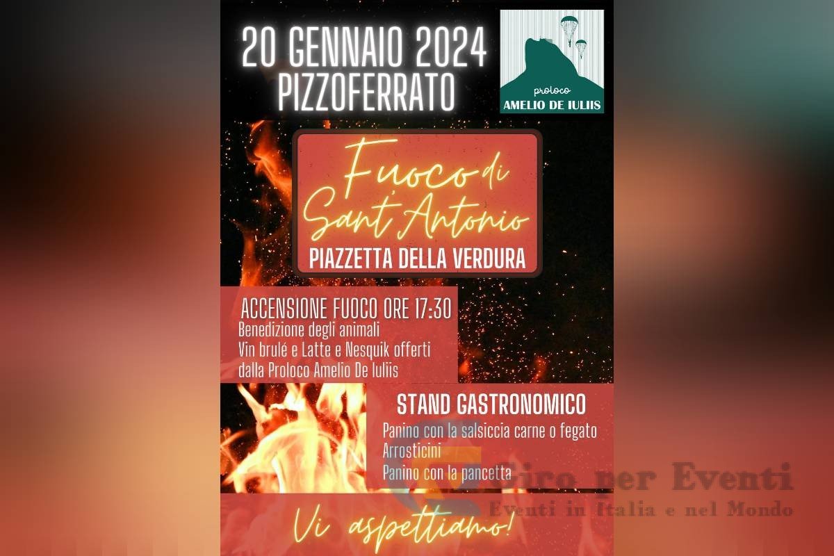 Fuoco di Sant'Antonio a Pizzoferrato