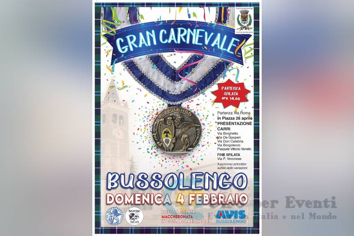 Gran Carnevale a Bussolengo