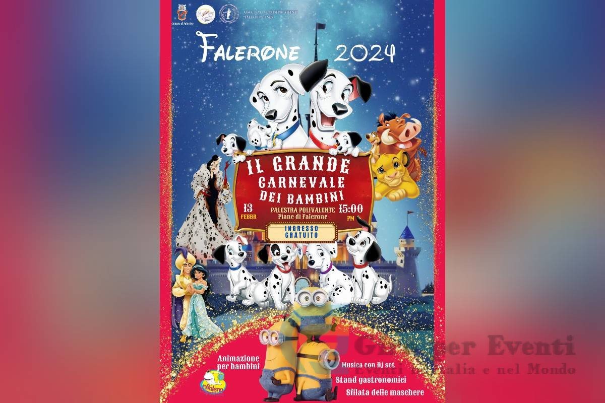 Il Grande Carnevale dei Bambini a Piane Di Falerone