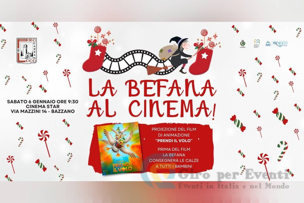 La Befana al Cinema a Bazzano