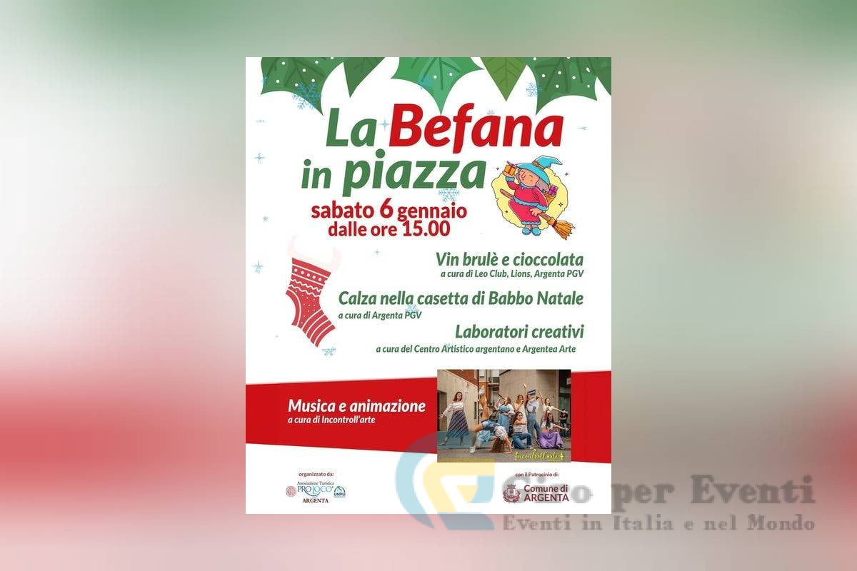 La Befana In Piazza ad Argenta