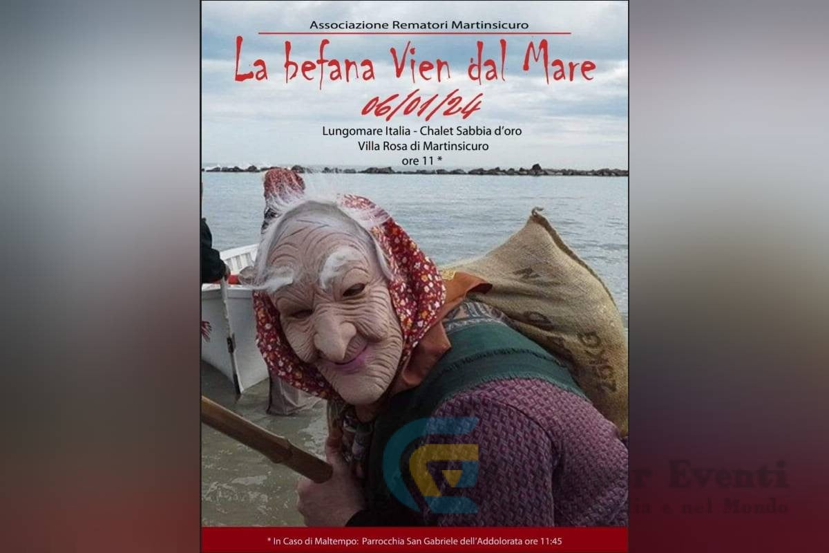 La Befana vien dal Mare a Martinsicuro