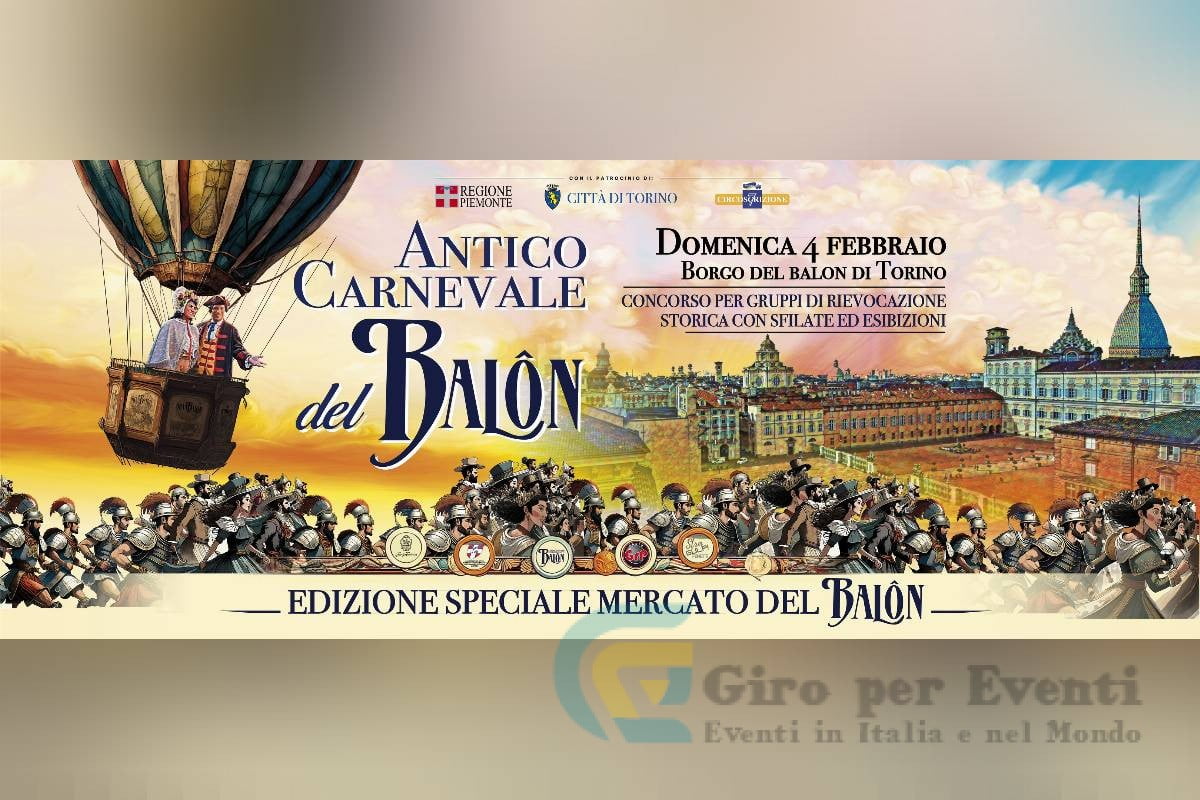 L'Antico Carnevale del Balon a Torino