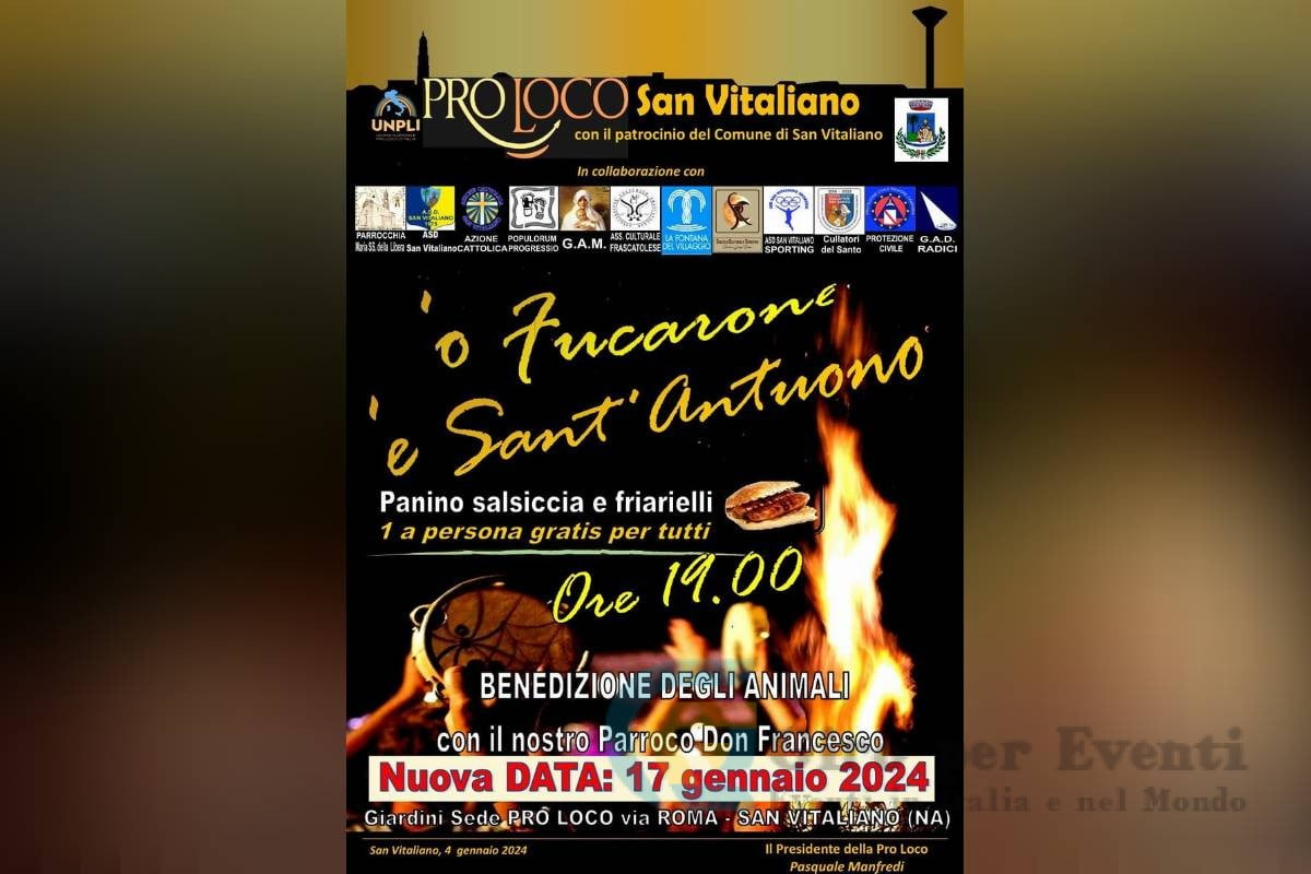 O' Fucarone 'e Sant'Antuono a San Vitaliano