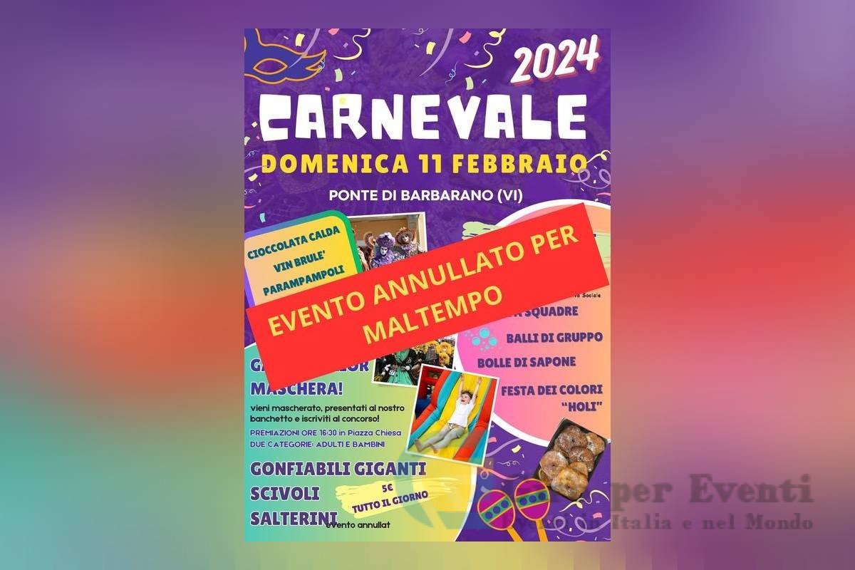 Carnevale in Piazza a Barbarano Mossano