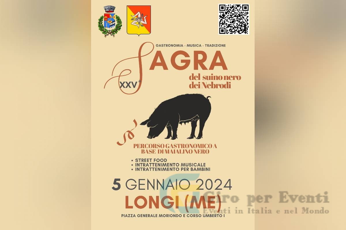 Sagra del Suino Nero dei Nebrodi a Longi