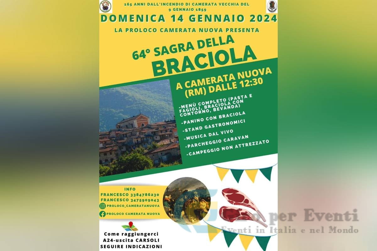 Sagra della Braciola a Camerata Nuova