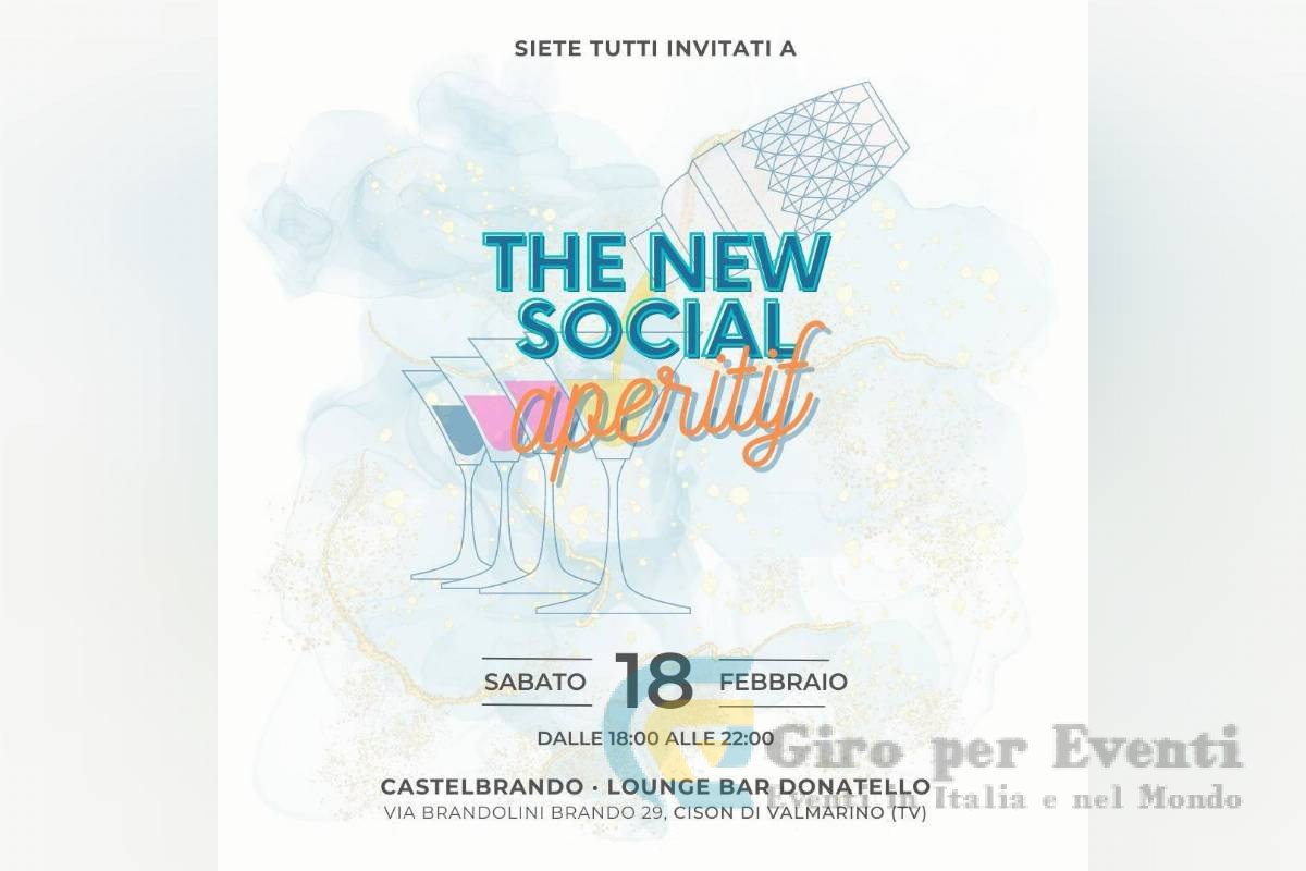 The New Social Aperitif a Cison di Valmarino