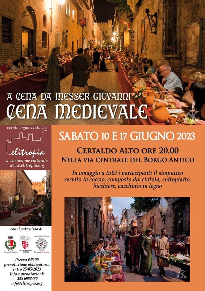 Cena Medievale a Certaldo