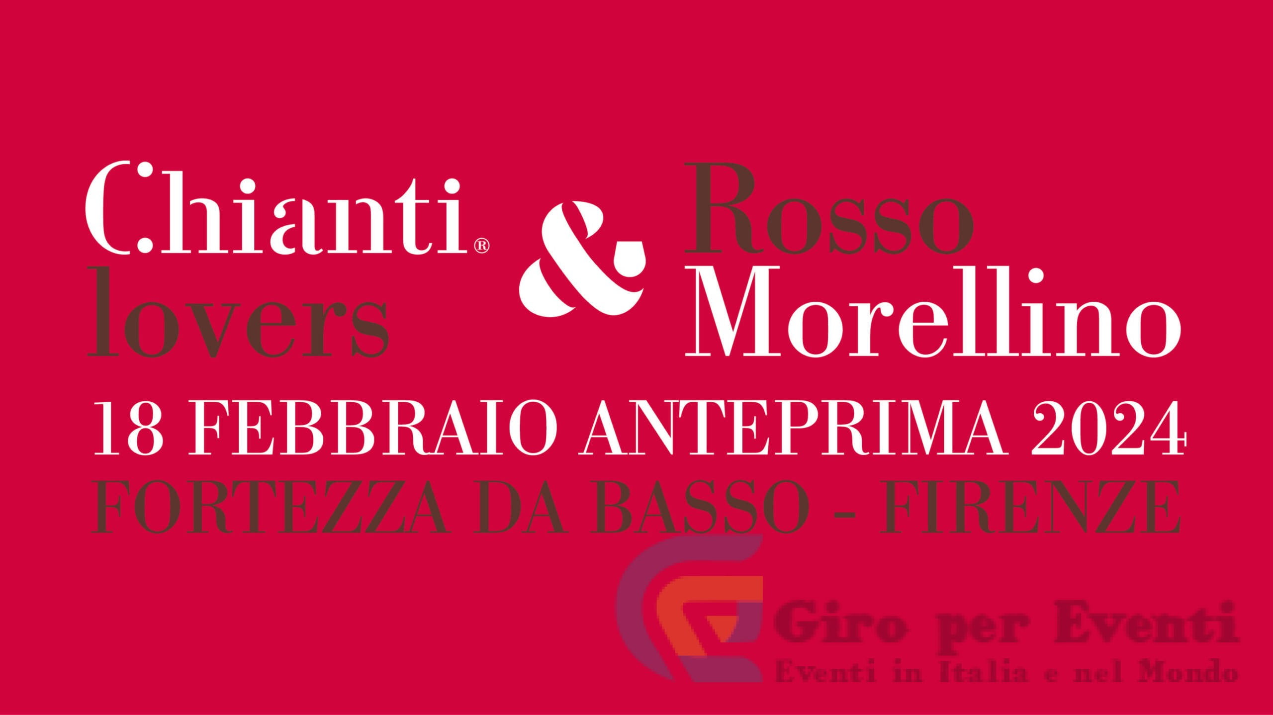 Chianti Lovers & Rosso Morellino a Firenze