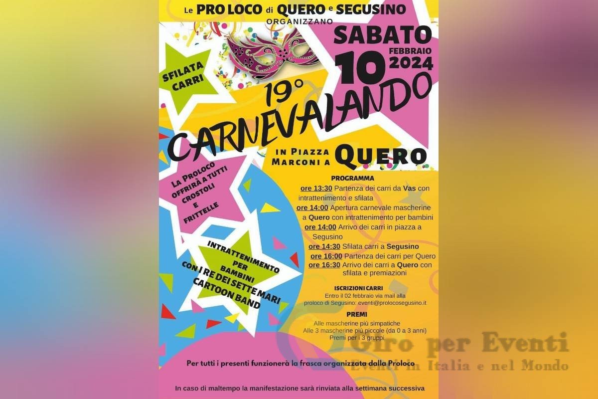 Carnevalando a Quero