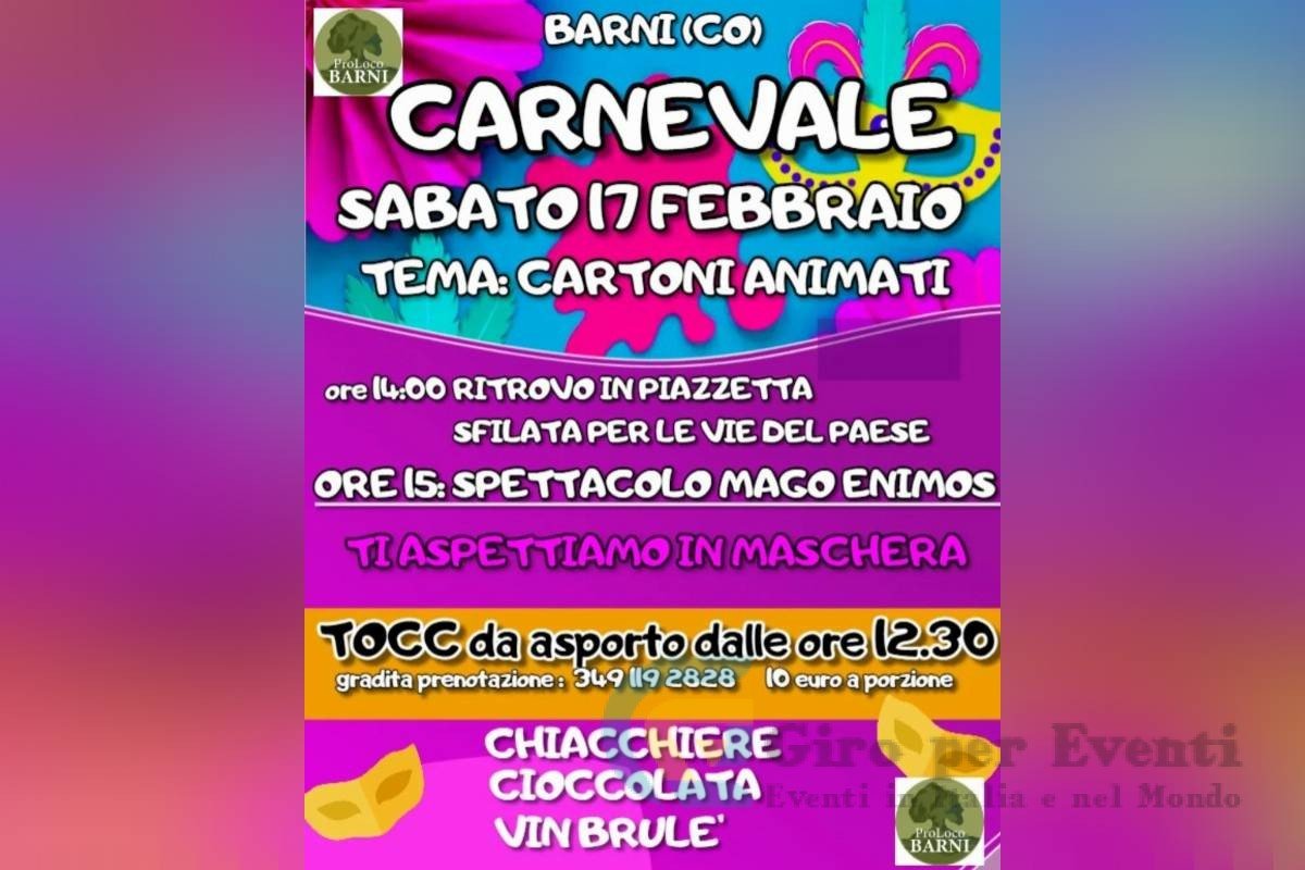 Carnevale a Barni