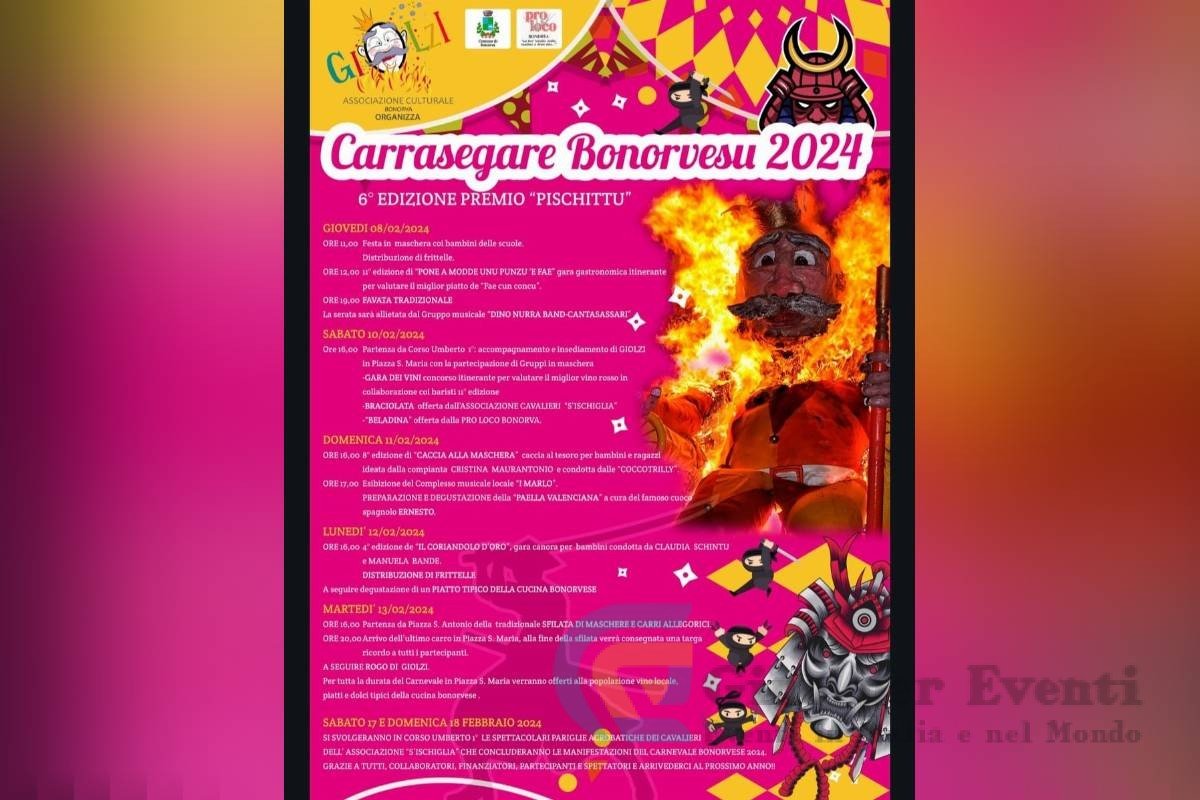 Carnevale a Bonorva