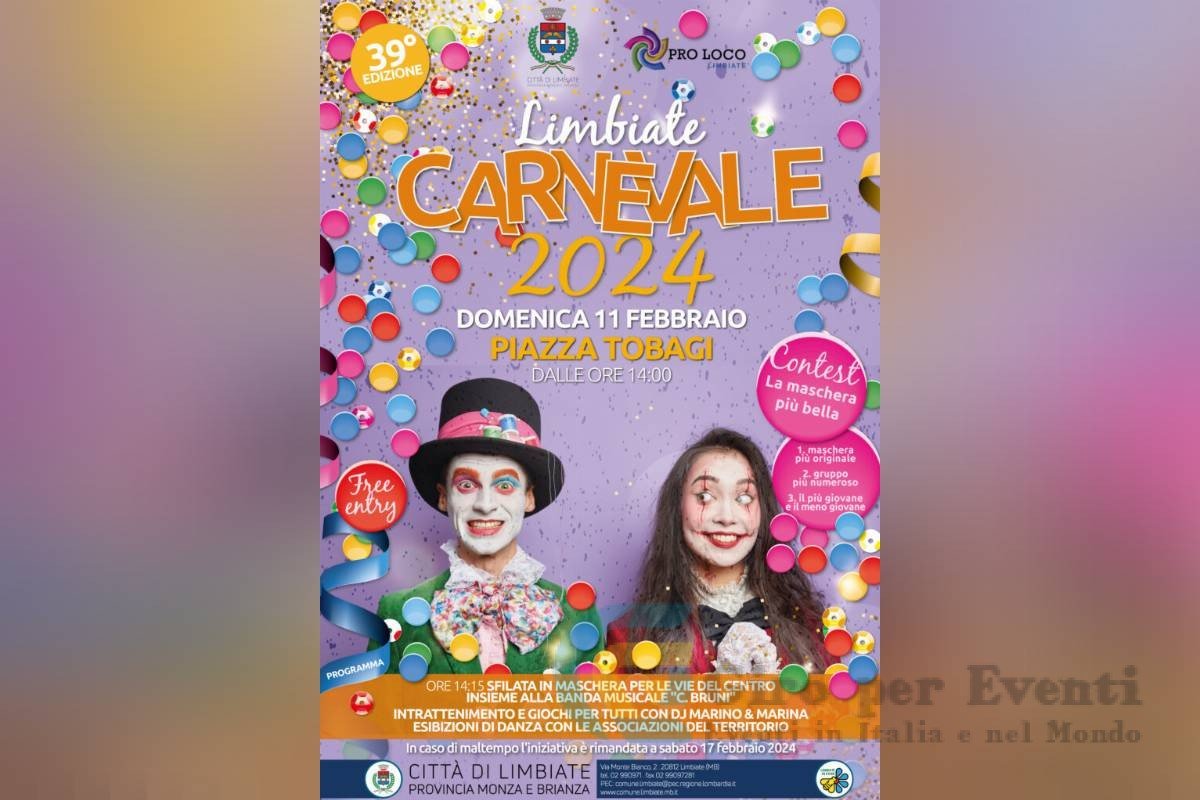 Carnevale a Limbiate