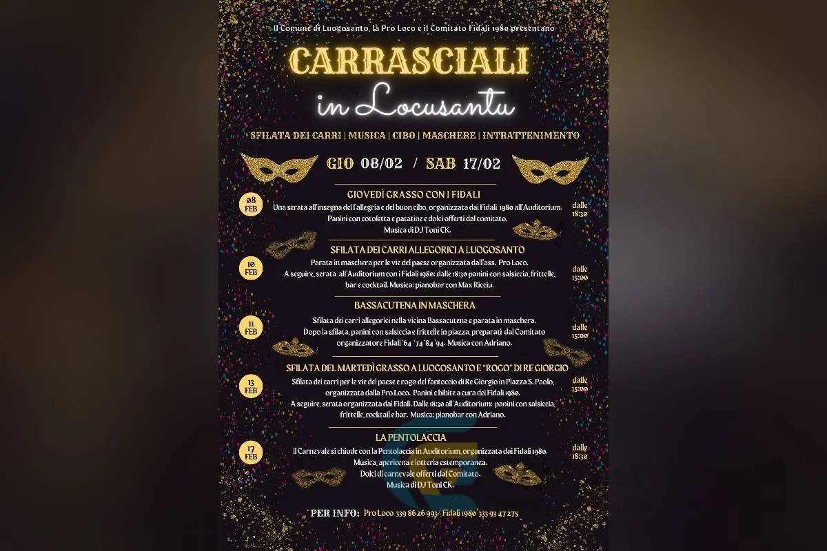 La Pentolaccia chiude il carnevale di Luogosanto