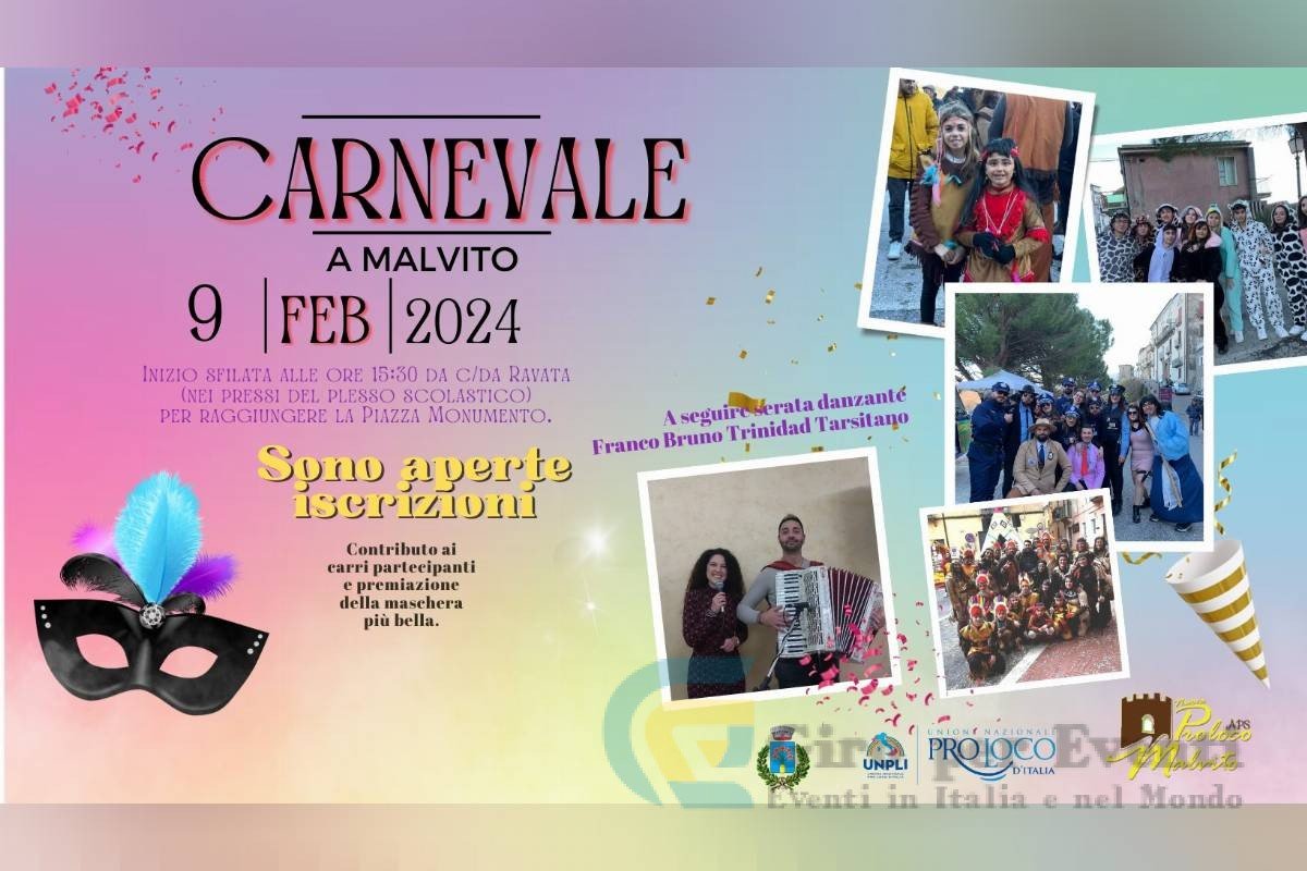 Carnevale a Malvito