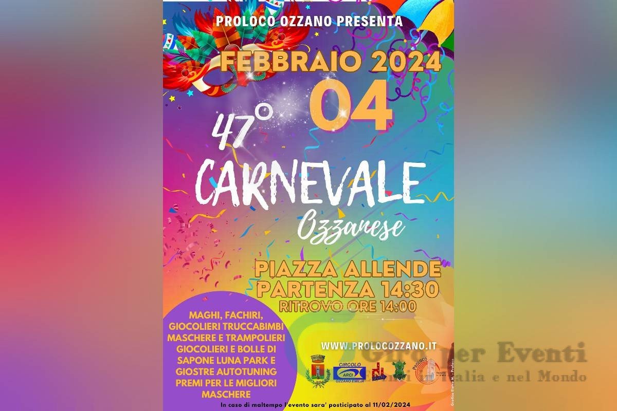 Carnevale a Ozzano Dell'Emilia