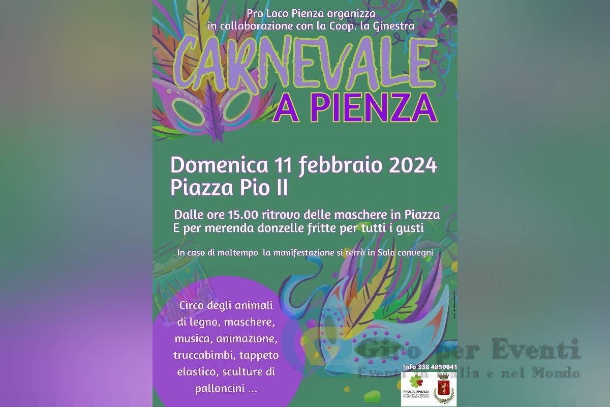 Carnevale a Pienza