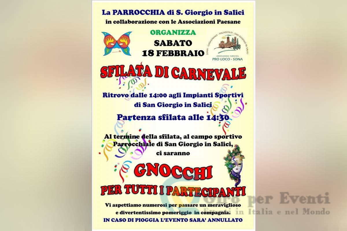 Carnevale a San Giorgio in Salici