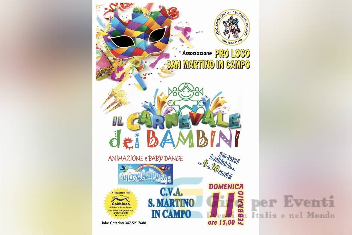 Carnevale a San Martino Campo