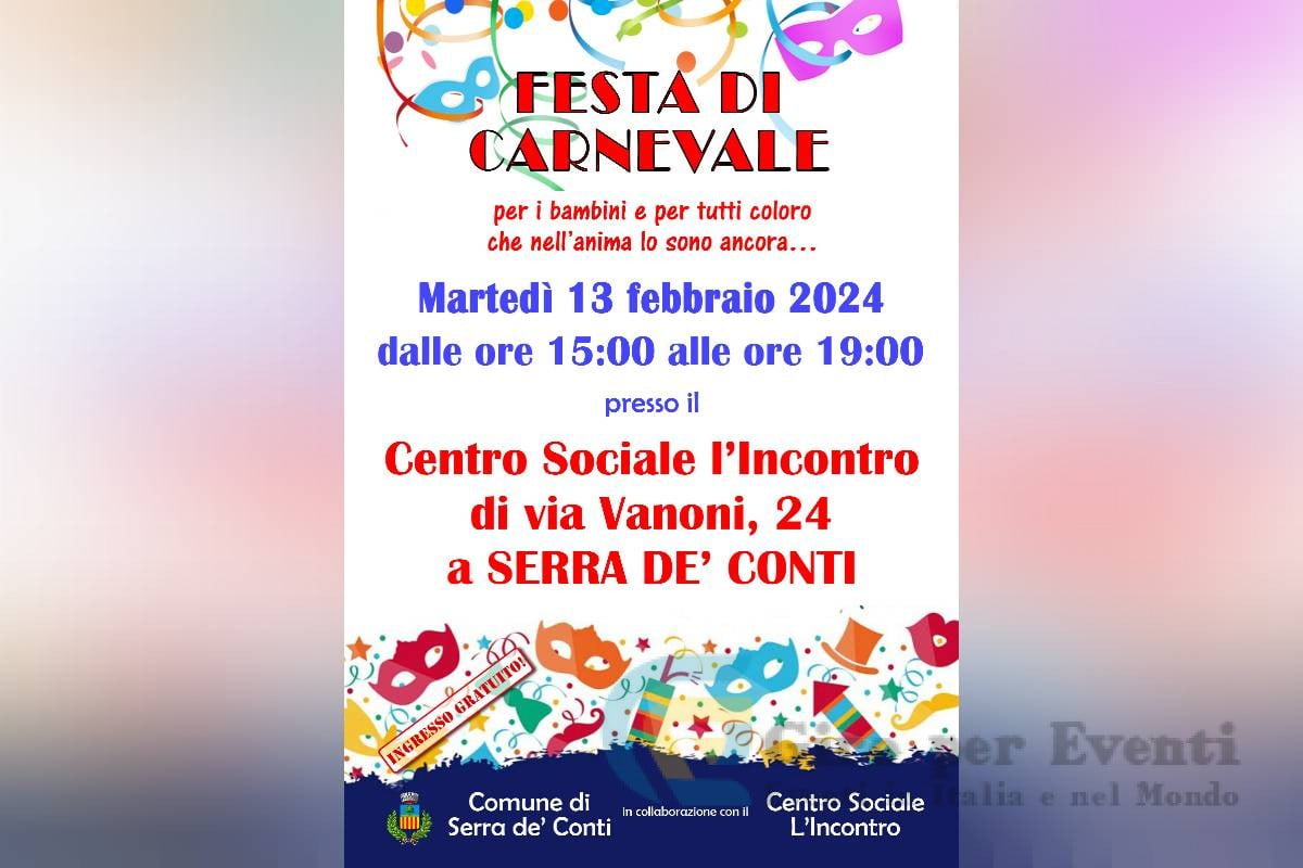 Carnevale a Serra de' Conti