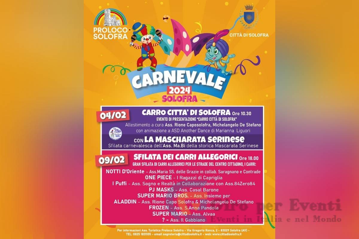 Carnevale a Solofra