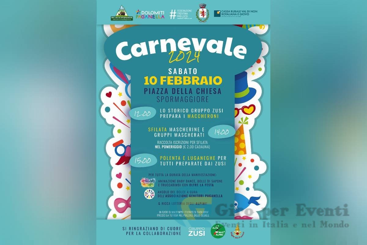 Carnevale a Spormaggiore