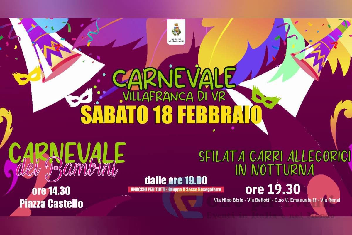 Carnevale a Villafranca di Verona