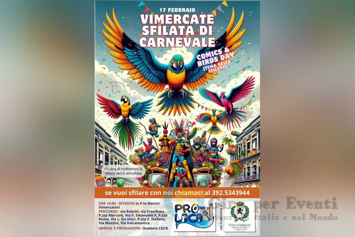 Carnevale a Vimercate