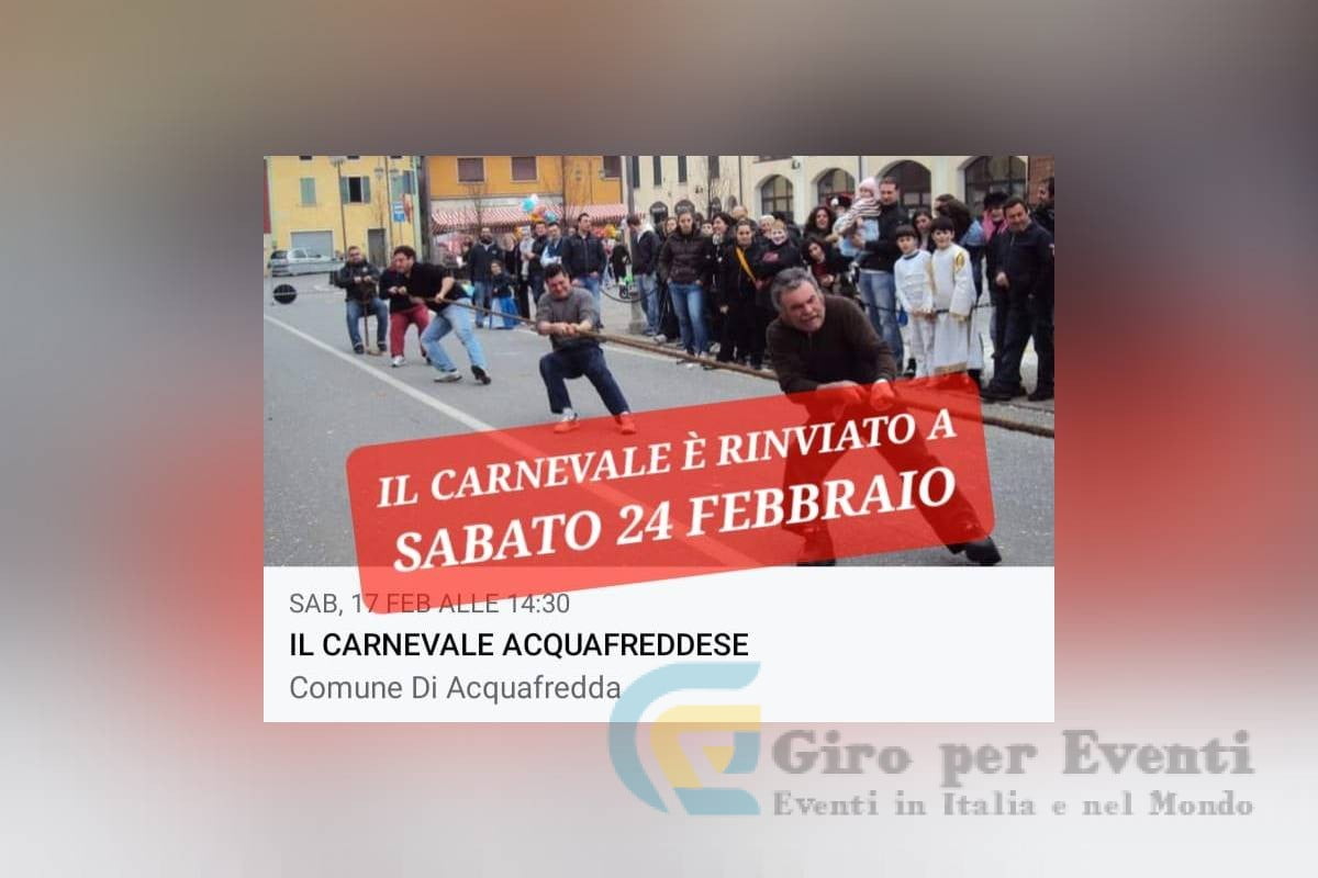 Carnevale Acquafreddese