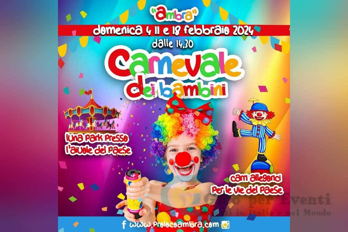 Carnevale dei Bambini di Ambra