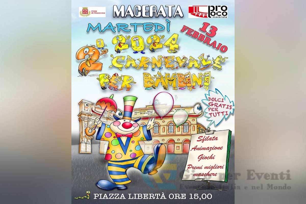 Carnevale dei Bimbi a Macerata